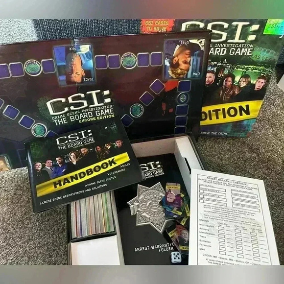 CSI encore edition board game complete set - Picture 3 of 3